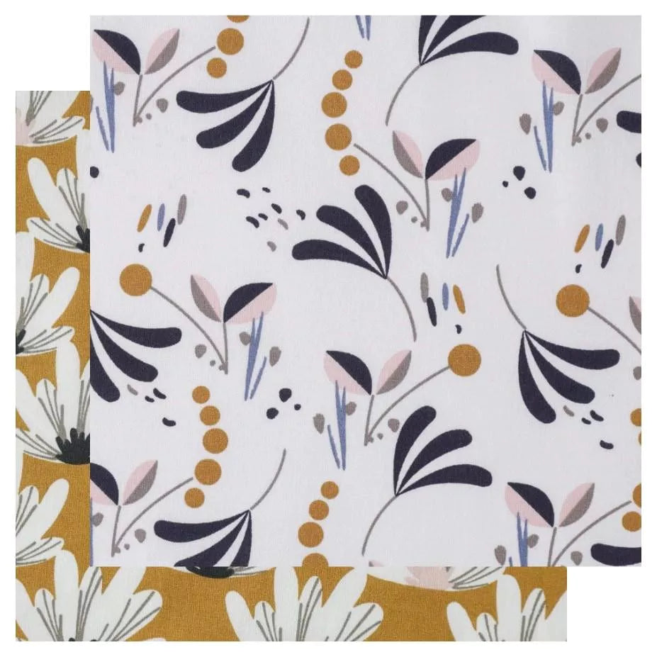 Bienenwachstuch BLUMEN Small 2er-Set