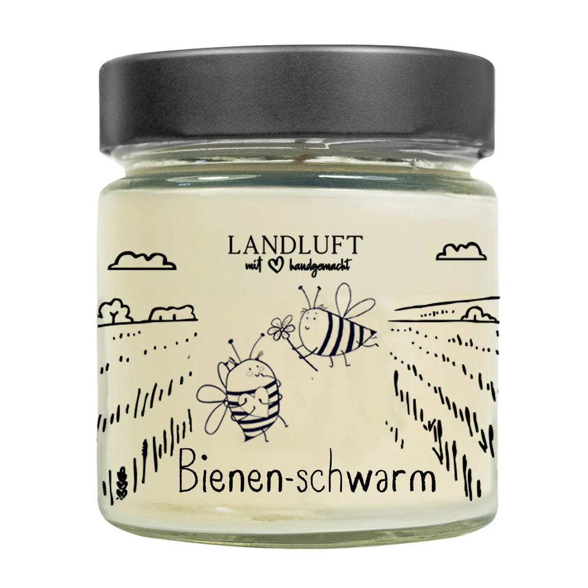 LANDLUFT Duftkerze Bienen-Schwarm